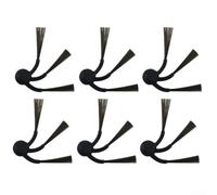 Cepillos laterales compatibles para Midea para v16 Pro para mini para eureka J15 Max para aspiradora ultra robot, cepillo de borde de nailon para accesorios de limpieza de esquinas, paquete de 6 (6