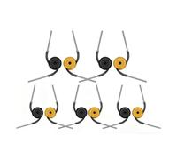 Cepillos laterales de 10 piezas, compatibles con Roborock Qrevo Curv 2 Flow, piezas de robot aspirador, kit de repuesto Accesorios