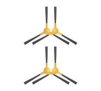 Cepillos laterales de aspiradora robot para Tesvor S8 Pro también se adapta a Bobsweep Dustin y para Redroad R10 (paquete de 4)
