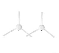 Cepillos laterales de brazo de repuesto para Xiaomi S10+ S20+ S10 Plus modelos de aspiradora robot diseñados para capturar migas de polvo y pelo de mascotas en las esquinas (2 piezas)