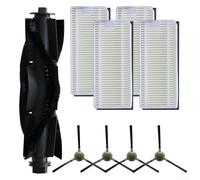 Cepillos laterales de montaje de cepillo principal y paquete de filtros para Lefant U180 M2 Pro M2 Plus para aspiradoras robóticas OKP K8 (A)