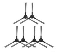 Cepillos laterales de plástico de nailon para limpiador Nedis WIFIVCR001CBK | 3 pares incluidos, se adapta a Nedis WIFIVCR001CBK, restaura la potencia de succión, ideal para el mantenimiento diario