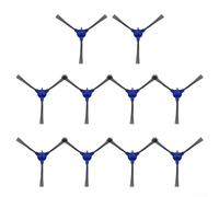 Cepillos laterales de repuesto compatibles con Cecotec para Conga Y8 y Y80 para aspiradora robot Xtreme, material de nailon plástico resistente para un rendimiento duradero