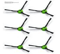 Cepillos Laterales de Repuesto con iRobot Roomba Serie J & Combo J5/J5+, J6/J6+, J7/J7+, J8/J8+, J9/J9+, Combo i5/i5+, j5/j5+, j7/j7+, j9/j9+ Aspiradora Robot - 6 Cepillos Laterales, 1 Destornillador