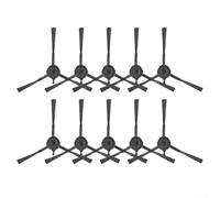 Cepillos laterales de repuesto, paquete de 10, accesorios para aspiradora, cepillos de limpieza de bordes de nailon para aspiradoras robot EZVIZ RE4 RE5 Series (paquete de 10)