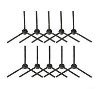 Cepillos laterales de repuesto para robot aspirador ILIFE V9, V9 Pro, G9, G9 Pro, A12 Pro, 4 unidades, accesorios de limpieza de esquinas de plástico y nailon (paquete de 10)