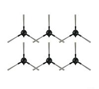 Cepillos laterales de repuesto para Xiaomi para mijia E5 limpiador robótico - Diseño de nylon flexible bordes de limpieza profunda 8 piezas (6PCS)