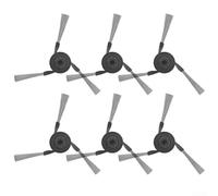 Cepillos laterales de seis piezas compatibles con Dreame Matrix10 Ultra Robot Aspirador para llegar a esquinas y bordes estrechos, hecho de plástico de nailon resistente para una eliminación óptima de
