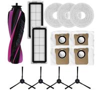 Cepillos laterales para Airbot, cepillo lateral de repuesto para aspiradora L50 Master Robot, accesorios de cepillo de barrenda, paquete de 6 (A)