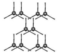 Cepillos laterales para aspiradora robot Mova M1/M1 4/10 piezas para una mayor eficiencia de limpieza (paquete de 10)