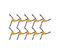 Cepillos Laterales para Dreame L60Pro Ultra 4 para uds Resistentes(10 pcs) | Nylon reforzado, esquinas, baseboards, 4 unidades, para ajuste perfecto para dreame L60Pro