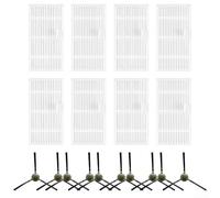 Cepillos laterales para modelos de aspiradora robótica para T7S, para Teendow T7S y JIKA T7S, diseñados para una limpieza profunda a lo largo de paredes y esquinas (B)