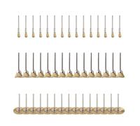 Cepillos metálicos y discos de copa, Juego de cepillos alambre acero, rueda copa abrasiva con mango 2,35/3mm, 10-45 Uds., for pulido taladro(45PCS-Gold)