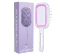 Cepillos Paleta Para Mujeres - 87 g Cepillo de Paddle para Mojado | aguja de acero Peine De Masaje Con Cojín De Aire 3D para Uso en Casa, Spa, Salón