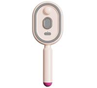 Cepillos para el cabello húmedo para mujer, peine eléctrico de masaje, cepillo para desenredar la vibración con luz, peine de masaje eléctrico con cojín de aire para mujeres y niñas, peinado y
