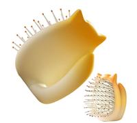 Cepillos para el cabello para niños, cepillo desenredante calmante para el cabello, peine antiestático con cojín de aire, cepillo portátil suave para cabello húmedo y seco para mujeres y niños