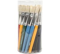 Cepillos para niños, 15 mm, planos, 30 unidades