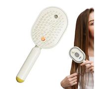 Cepillos Para Pelo Húmedo Para Mujeres - Herramienta De Cepillado Con Vibración | Con Luz Cojín De Aire Eléctrico Y Peine Pulverizador,Para Mujeres Y Niñas Spa En Casa Limpieza Estilizado