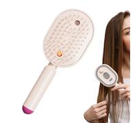 Cepillos Para Pelo Húmedo Para Mujeres | Herramienta De Cepillado Con Vibración | Con Peine De Masaje Con Luz Y Cojín De Aire Eléctrico,para Mujeres y Niñas con Cabello