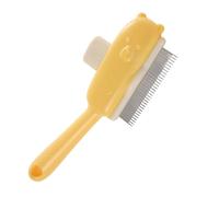 Cepillos para perros de aseo y limpieza | Peine de acero inoxidable para la eliminación del pelo muerto | Cepillo para gatos y herramientas para aseo canina, para cachorros y gatos, pelo largo corto