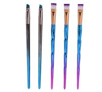 Cepillos profesionales de arte de uñas Juego de Pintura de uñas de bricolaje Cepillo de dibujo para el salón Home Extensión de uñas Gel Material ABS 5 PCS