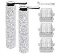 Cepillos Rodillo Accesorios para Roborock F25/ F25 ACE / F25 RT / F25 LT / F25 ALT /F25 XT/F25 ACE Combo/F25 Combo/F25 BX Repuestos de Aspirador en Seco y Húmedo, 2 Cepillos Rodillo + 3 Filtros