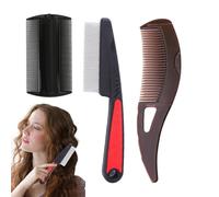 cepilo De Depuración Del curo Cabelludo: Peinado De Extracción De Piojos Portátiles, cepilo De Masaje De curo Cabelludo De Cerdo suve | Herramienta De Cuidado De Limpieza Profunda De Cabello De M