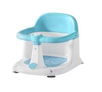 Ceprznvey Bath Seats, Babies Sitting Up, Portable Bathing Chair, Portable Kids Non-Slip Shower Seat with Drainage Hole for 1-3 Years Old Beach Travel Camping Bathtub