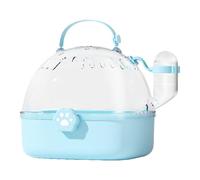 Ceprznvey Bird Bag Travel Cage, Parakeet Carriers, Secure Lock Soft Padding Compact Carrier Panoramic Transparente View for Outdoor Outside Wild Transport