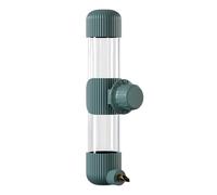 Ceprznvey Bird Water Dispenser, Hangable Automatic Waterer, Spill Proof Strike Type Feeder Hung for Cage for Pet Finch Blue Jay Chickadee Small Medium Birds