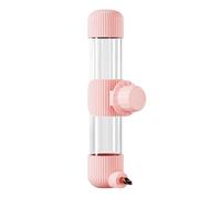 Ceprznvey Bird Water Dispenser, Hangable Automatic Waterer, Spill Proof Strike Type Feeder Hung for Cage for Pet Finch Blue Jay Chickadee Small Medium Birds