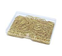 Ceprznvey Bonitos clips de papel | Mini marcapáginas de metal con forma de amor, organizador de clasificación de clips de corazón, para oficina, hogar, escritorio, dormitorio, planificador de boda