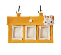 Ceprznvey Bunny Hay Holder, Hangable Rabbit Bag, Chinchilla Cage Accessories Large Capacity Animal Food Bowls for Chinchillas Hamsters Small Pets and Animals