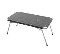 Ceprznvey Camping Table, Folding Table, Lifting Camping Table, Portable Camping Table, Foldable Aluminum Alloy Lifting Table Portable Patchable Folding Camping Table for Outdoor Grilling and Picnics
