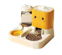 Ceprznvey Cat Feeder, Pet Food Dispenser, 570 g de gran capacidad Automatic Drinker Machine Handy Cleaning for Dogs Puppies Kittens Rabbits, 11,42 x 10,24 x 9,06 pulgadas