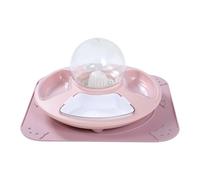 Ceprznvey Cat Feeding Bowls, Kitten Water Container, Multifunctional Feeder Dish for Kittens, Anti-Slip Pet Watering Storage, Automatic Drinking Refill