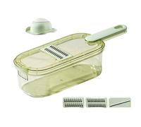 Ceprznvey Cortador para Cocina, Cortador De Queso, Accesorio De Cocina con Recipiente y Rallador para Ensaladas BBQ Camping