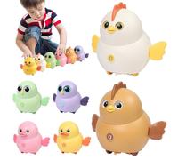 Ceprznvey Crawling Toy, Colorful Moving Development Toy, Fine Motor Skill Learning, Interactive Early Education, Road Trip Activity, Home Play, 3.74x2.76x2.95 Inches, Multicolor, 1 Pack