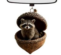 Ceprznvey Decorative Animal Christmas Decor - Animal Ornaments ¦ Cute Acorn Ornament for Home Decor, Pet Rustic with Colorful Display Elements, Hanging Ornaments, Animals Rustic for Seasonal Setup