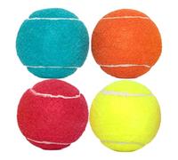 Ceprznvey Dog Fetch Ball, Squeaky Chew Toy, Puppy Squeaky Trainer, 4X Interactive Sturdy Material Lightweight Long-Lasting Safety for Pets, Large and Small Sizes