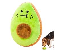 Ceprznvey Dog Toys, Soft Plush Chew Toy, Fruit Design Teether, Mental Enrichment Treat Dispenser, Indoor Outdoor Training Fetch Toy, Pet Playtime, Treat Hiding 3.94x5.12