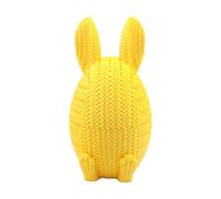 Ceprznvey Easter Rabbit, Spring Bunny Container, Fillable Huevo de dibujos animados, Novelty Item Festive Adds Color Lightweight Sturdy Easy to Display for Kids, 3,5 x 7,09 pulgadas