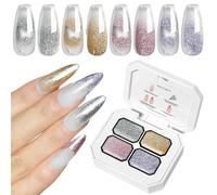 Ceprznvey Esmalte En Gel - Paleta de 4 Colores de Esmalte de Uñas en Gel - Cosmético Degradado Para Uñas, Barniz Sin Necesidad De Lavar Para Citas, Reuniones, Playa