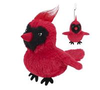 Ceprznvey Flapping Bird Cat Toy, Interactive Flying Plush, Touch-Activated Motion, USB Rechargeable Design, Realistic Bird Simulation, Indoor Pet Play, 6.3x4.72x2.36 Inches