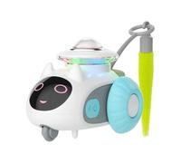 Ceprznvey Juguete interactivo para gatos | Suministros de accesorios de actividades de mudanza, juguete eléctrico automático para gatos | para jugar al aire libre, hogar, habitación, Navidad