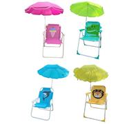 Ceprznvey Kids Camping Chair, Beach Shade Seat, Toddler Umbrella Chair, Wind Resistant Design, Foldable Lightweight Frame, Outdoor Travel Lawn Picnic Use, 14.96x20.47