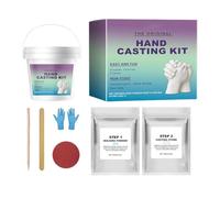 Ceprznvey Kit para moldear manos,Materiales Románticos y Sentimentales,Kit de Escultura de Mano para Día de la Madre - para Vacaciones, Cumpleaños, Bodas, San Valentín, Día de la Madre, Compromiso,