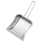 Ceprznvey Long Handle Scoops, Litter Scoop for Cat Litter Box, Metal Scooper Stainless Steel Material, Dishwasher for Kitten Sand Box Dog Food Pan Bird Cage, 11,02 x 6,3 x 1,38 pulgadas