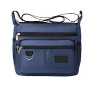 Ceprznvey Men Shoulder Bag, Shoulder Bag, Waterproof Multi Pocket Trendy Practical Design Compact Size Everyday Carry Functional Versatile, Sling Backpack for Travel, 9.84x3.94x8.27inches