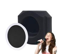 Ceprznvey - Micrófono de aislamiento de sonido, escudo de sonido con filtro, portátil Soundproof Cover, Home Studio Recording, Podcast Singing Rapping, Live Performance Audio Equipment